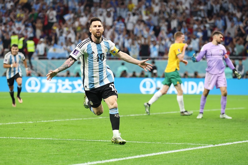 Số lượng và chất lượng bàn thắng ở knock-out World Cup của Messi kém xa Maradona