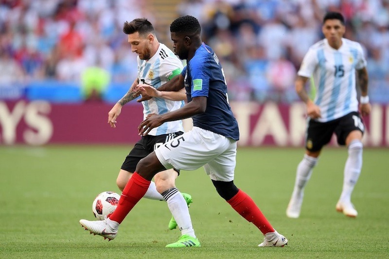 Trận đấu giữa Argentina và Pháp ở World Cup 2018 chỉ có 4 phạt góc