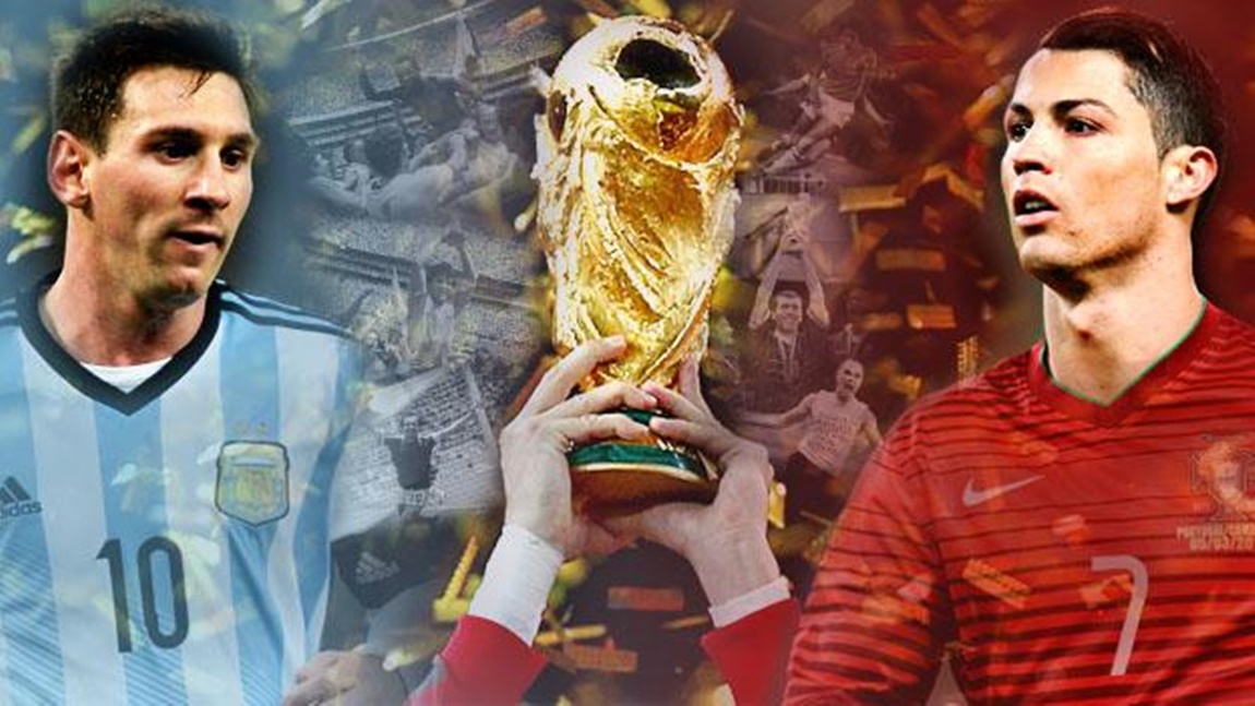 Kịch bản trong mơ tại chung kết World Cup: Ronaldo tranh cúp vàng với Messi