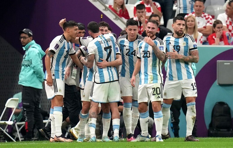 Argentina đã có mặt ở chung kết