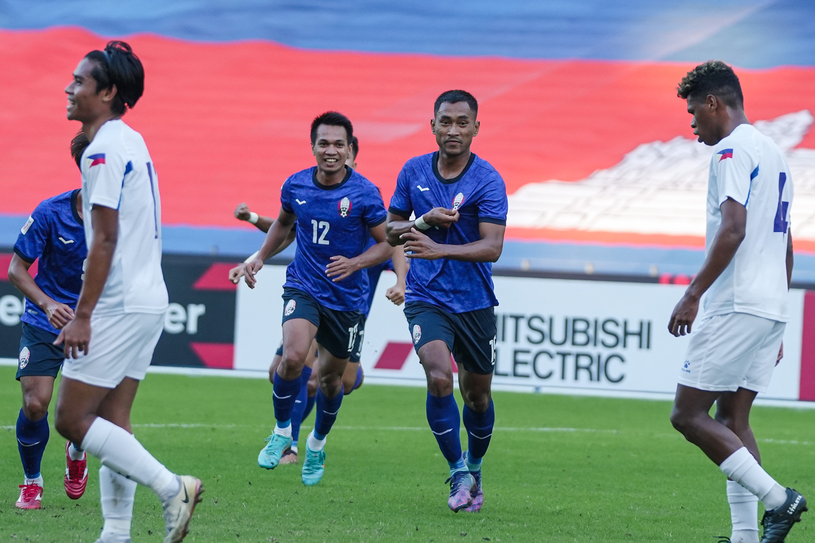 Campuchia để lại sự phấn khích với chiến thắng 3-2 trước Philippines