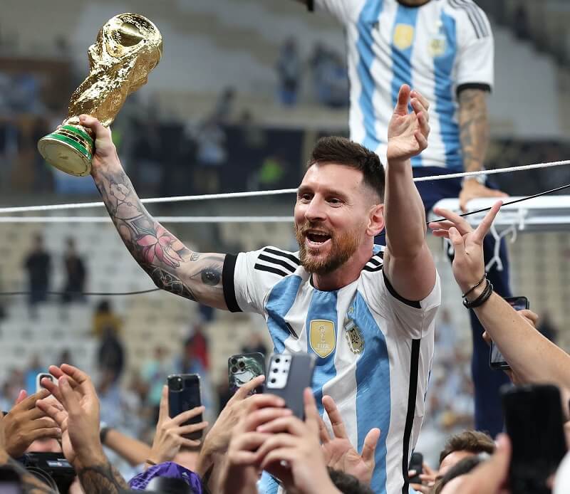 Messi đã có cho mình chiếc cúp vàng danh giá