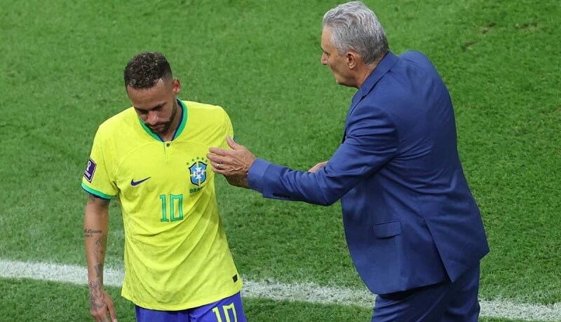 Neymar gửi lời chia tay đến HLV Tite