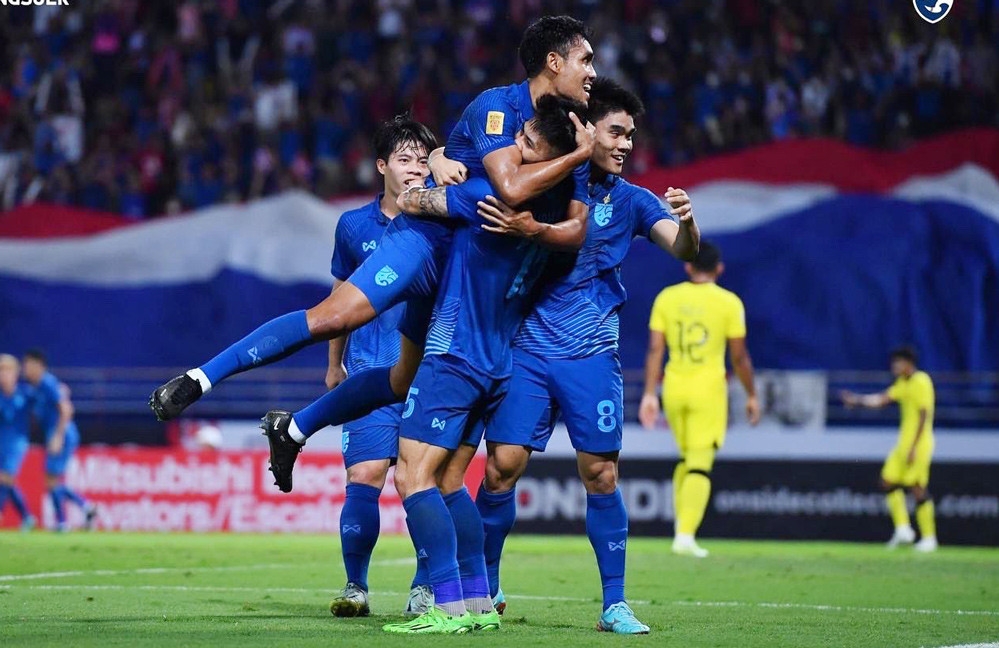 Ngược dòng đánh bại Malaysia, Thái Lan tiến vào chung kết AFF Cup 2022