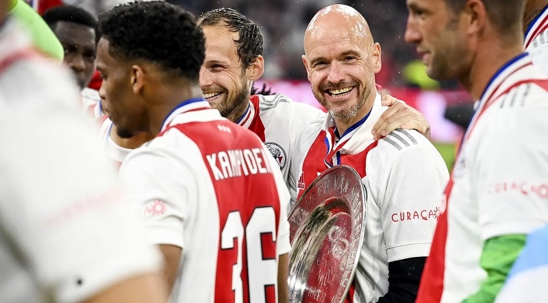 Ten Hag đã chứng minh được giá trị của một HLV biết cách giành chức vô địch tại Ajax