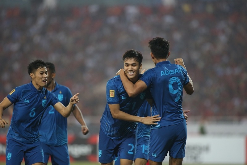 Thái Lan có lợi thế 2 bàn trên sân khách trước trận lượt về