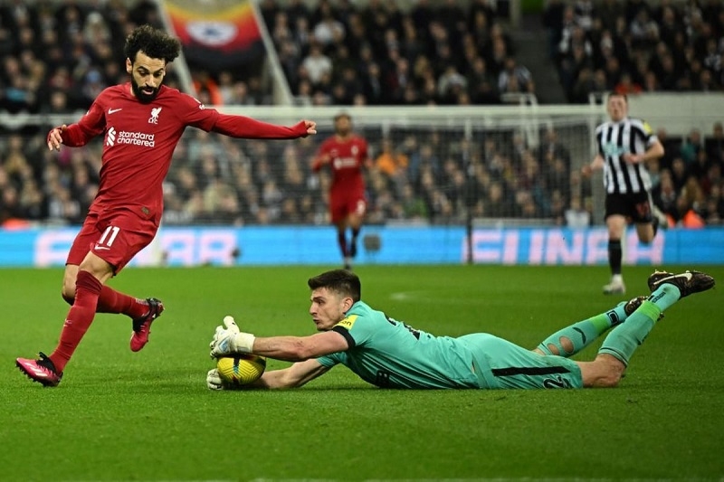 Phải tới tháng 2, Salah mới tìm lại được cảm giác góp công vào bàn thắng một cách ổn định