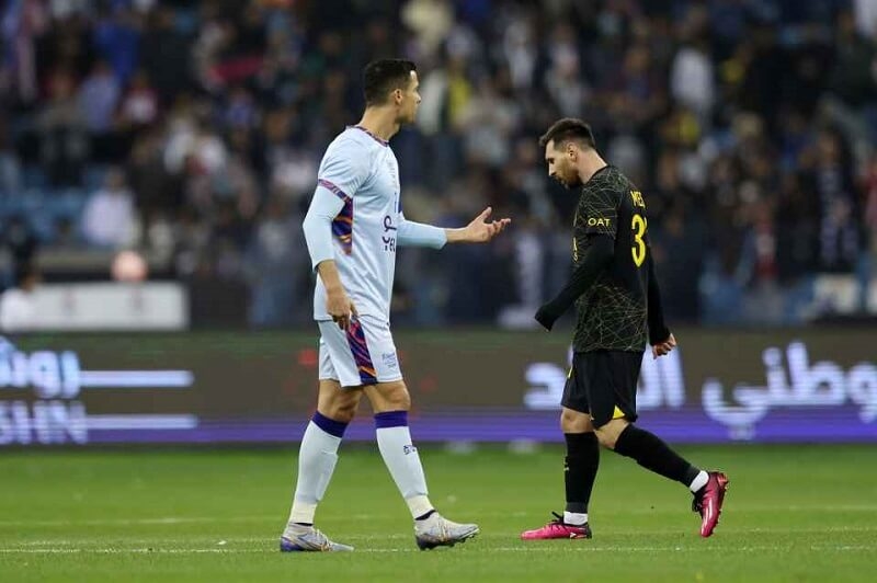Ronaldo và Messi vừa gặp nhau trong một trận giao hữu