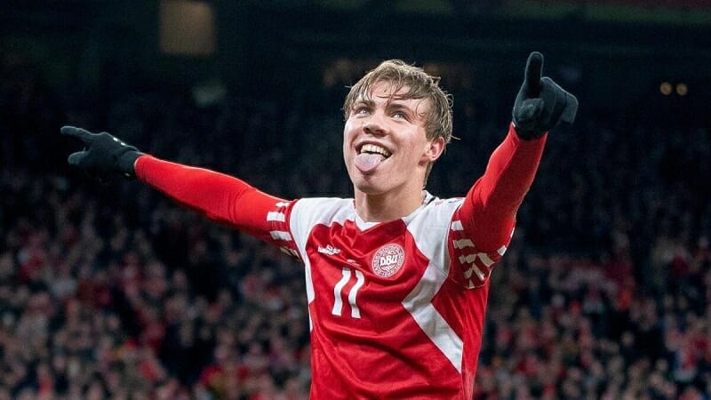 Hojlund sẽ là một trong những sao trẻ đáng chú ý nhất tại Euro 2024 nếu Đan Mạch góp mặt ở vòng chung kết