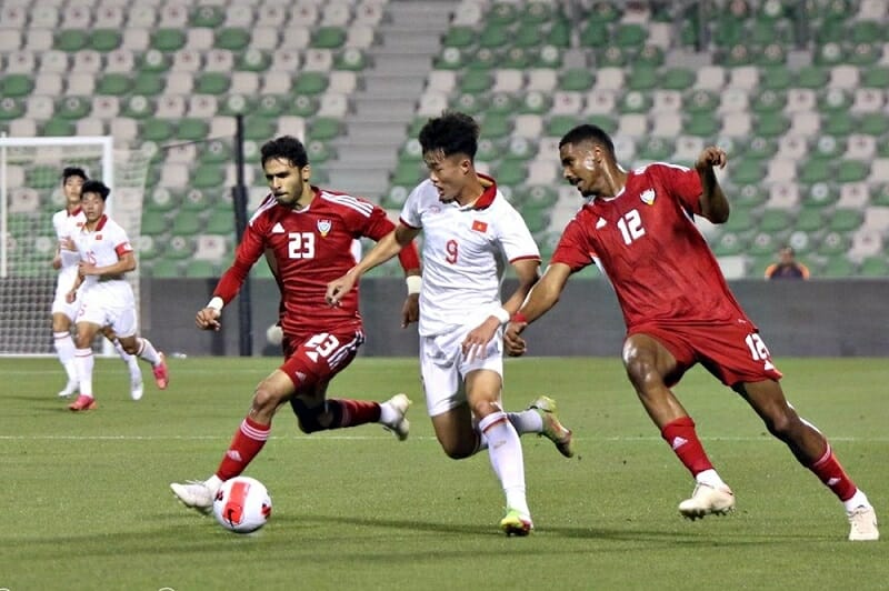 U23 Việt Nam tiếp tục thua đậm tại Doha Cup