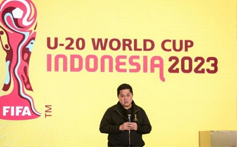 Erick Thohir kêu gọi Indonesia mạnh mẽ vượt qua quyết định sốc này từ FIFA