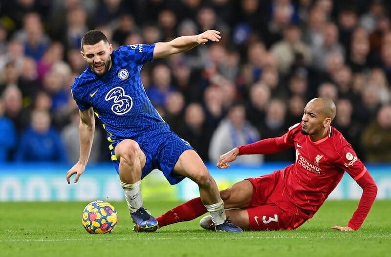 Chelsea và Liverpool hòa nhau 2-2 tại Stamford Bridge mùa trước
