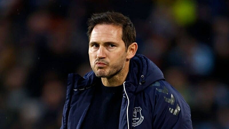 Lampard bị Everton sa thải hồi đầu năm nay