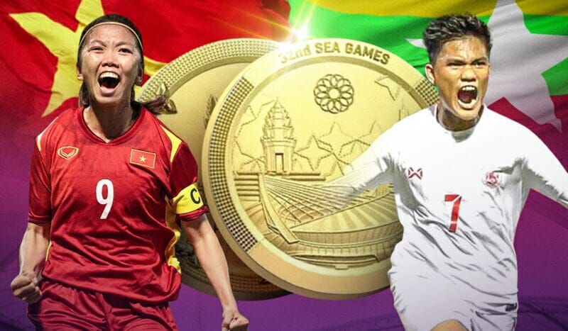 Thành tích đối lập của nữ Việt Nam và Myanmar tại chung kết SEA Games