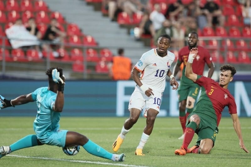 Kết quả bóng đá U21 Bồ Đào Nha vs U21 Bỉ: Thoát hiểm ngoạn mục