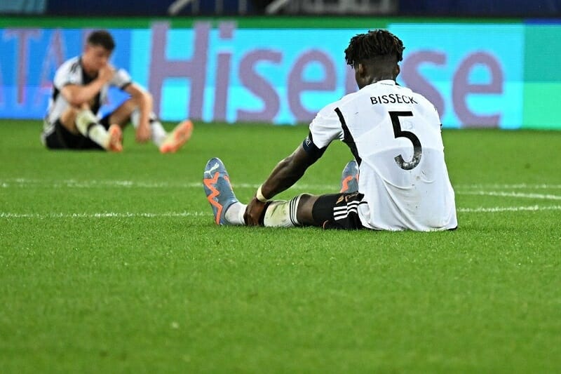 U21 Đức đứng trước nguy cơ bị loại ngay vòng bảng.