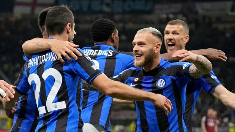 Inter sắp sửa chạm trán Man City