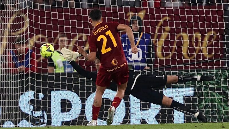 Dybala mang về 3 điểm cho AS Roma