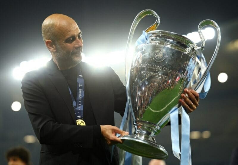 Pep Guardiola giúp Man City lần đầu tiên vô địch Champions League