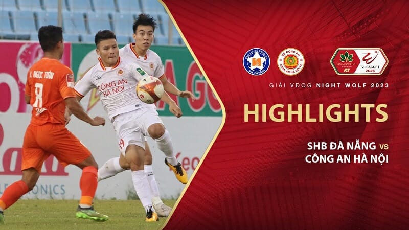 Đà Nẵng vs CAHN, vòng 13 V-League 2023