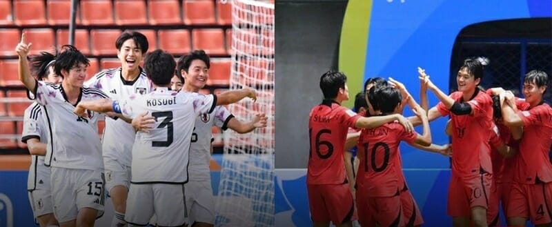 Link xem trực tiếp U17 Nhật Bản vs U17 Hàn Quốc, chung kết U17 Châu Á: Xứng danh kinh điển