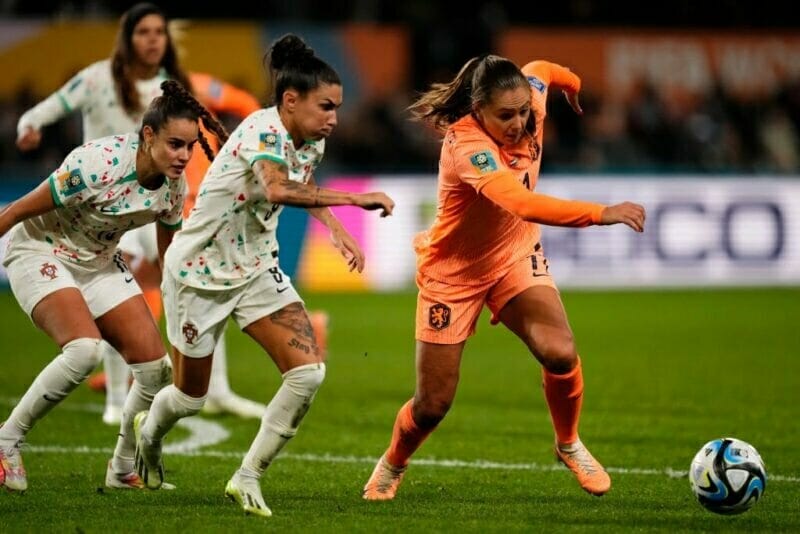 Nữ Bồ Đào Nha thua Hà Lan 0-1 ở trận ra quân