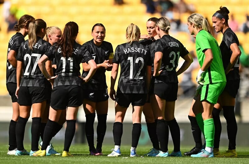 Đội nữ New Zealand có thể hình tốt
