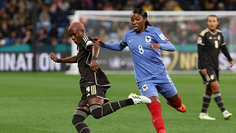 Pháp chia điểm với Jamaica ở lượt đầu. (Ảnh: Getty)