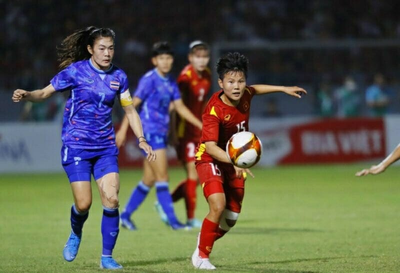 Bích Thùy được HLV Mai Đức Chung kỳ vọng sẽ ghi bàn ở World Cup nữ (Ảnh: Ngọc Dương)