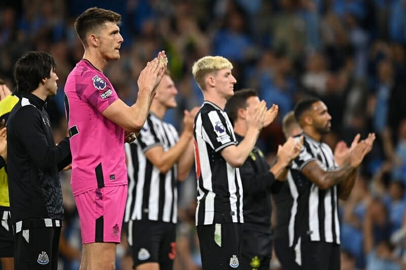 Newcastle nhận thất bại trước Man City.