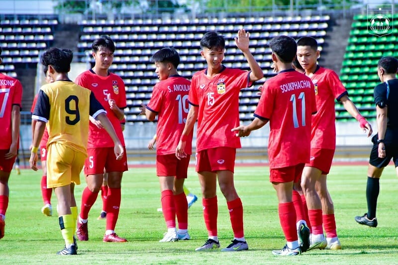 U23 Lào chuẩn bị khá kỹ (Ảnh: Bongdaplus)
