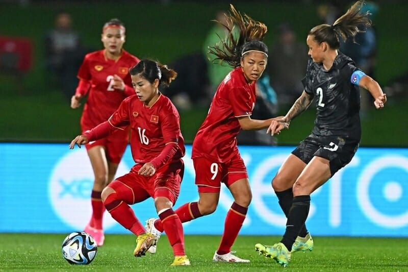 Nữ Việt Nam rớt 4 bậc trên BXH FIFA.