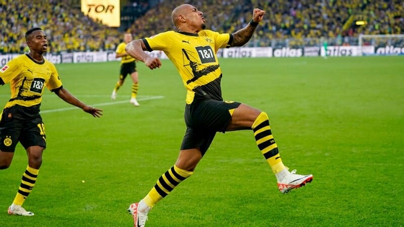 Malen ghi bàn duy nhất cho Dortmund.