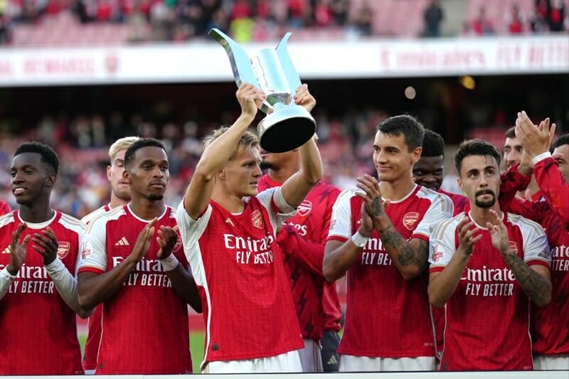 Arsenal vô địch Emirates Cup 2023.