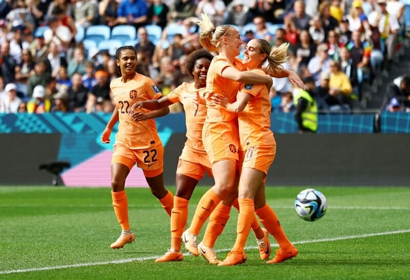 Nữ Hà Lan làm nên lịch sử sau khi vào vòng tứ kết World Cup 2023.