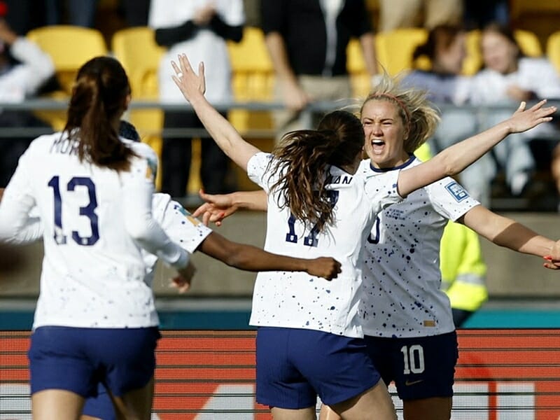 Nữ Mỹ và nữ Thụy Điển là 2 đội bóng mạnh.