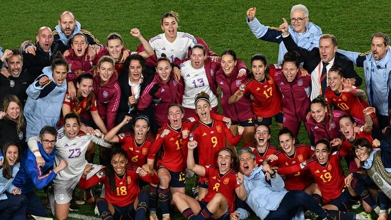 Tây Ban Nha có lần đầu vào chung kết World Cup nữ