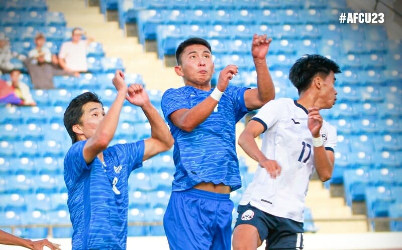 Thất bại này khiến U23 Mông Cổ chính thức hết cơ hội tham dự VCK U23 châu Á 2024 (Ảnh: Mongolian Football Federation).