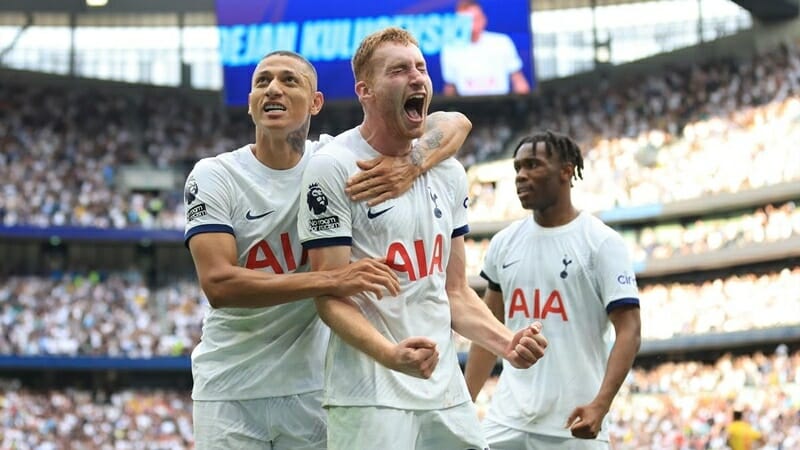 Tottenham thắng ngược khó tin.