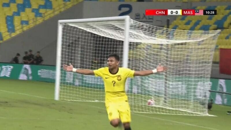 Kết quả bóng đá Trung Quốc vs Malaysia