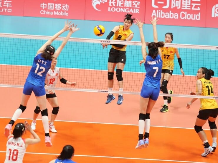 Đội tuyển bóng chuyền nữ Việt Nam không thể tạo bất ngờ trước đội tuyển Trung Quốc.