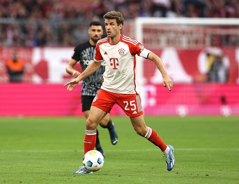 Thomas Muller sắp hết hạn hợp đồng với Bayern Munich.