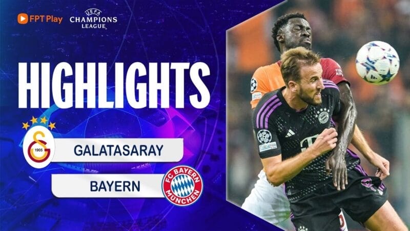 Highlights Galatasaray vs Bayern Munich, Champions League 2023/24