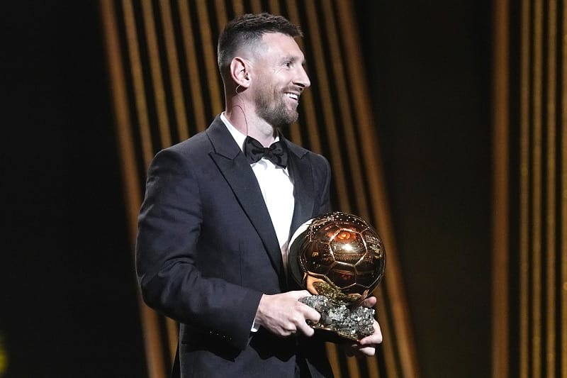 Messi làm nên lịch sử khi giành QBV 2023