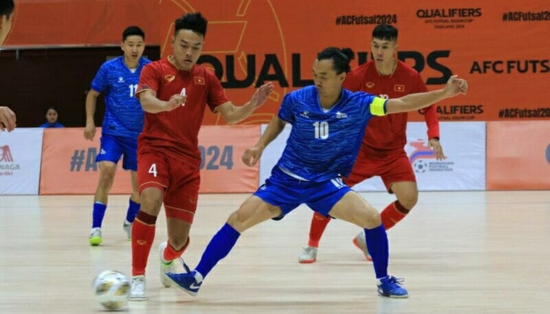 Futsal Việt Nam, Trực tiếp Futsal  Nepal vs Việt Nam