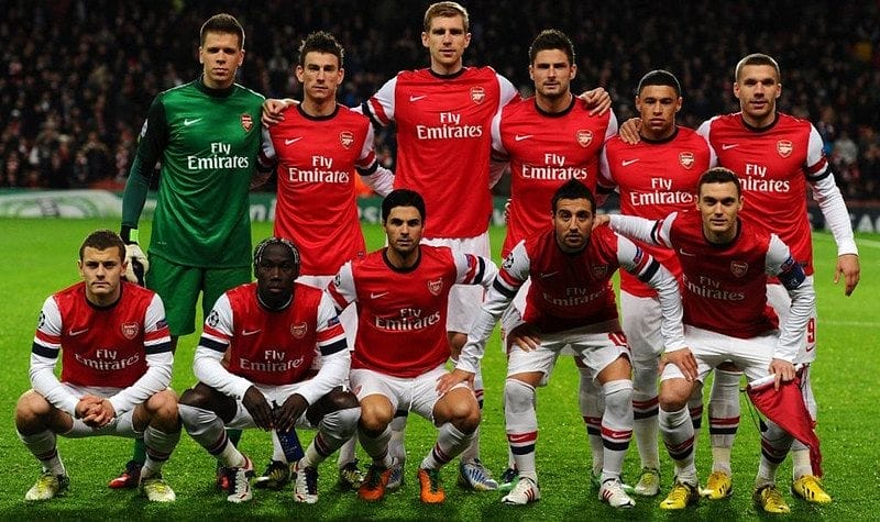 Đội hình Arsenal thời đó