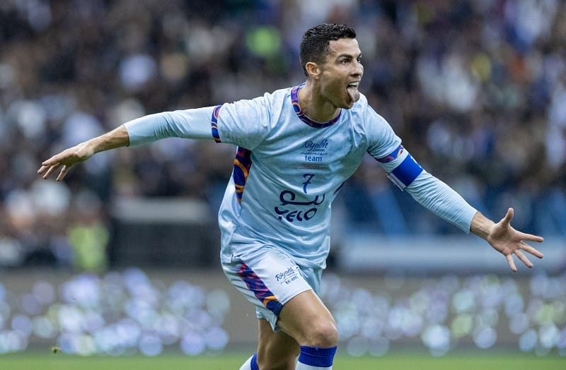 Ronaldo lập cú đúp ở lần đối đầu gần nhất với Messi.