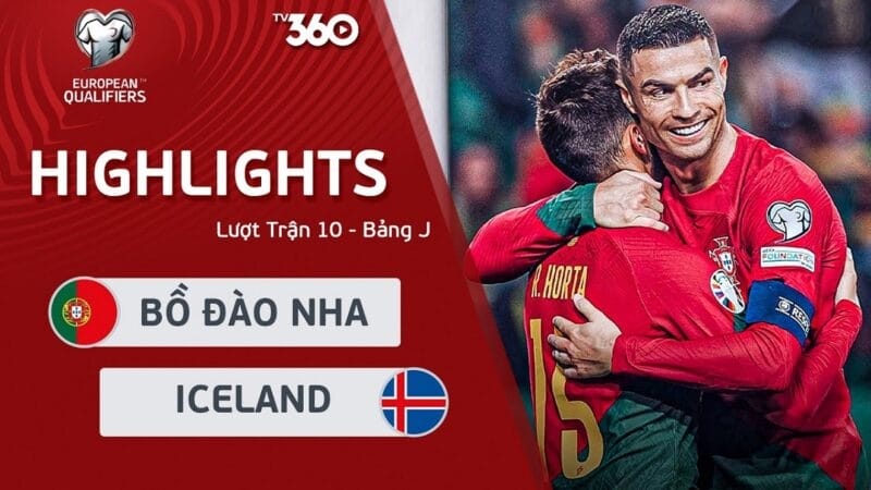 Highlights Bồ Đào Nha vs Iceland, vòng loại Euro 2024