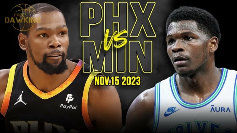 Highlights Suns vs Timberwolves, NBA 2023/24
