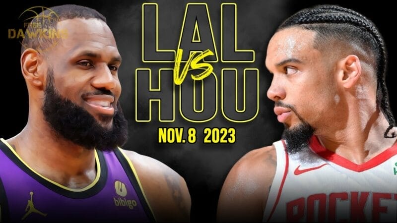Highlights Rockets vs Lakers, NBA 2023/24